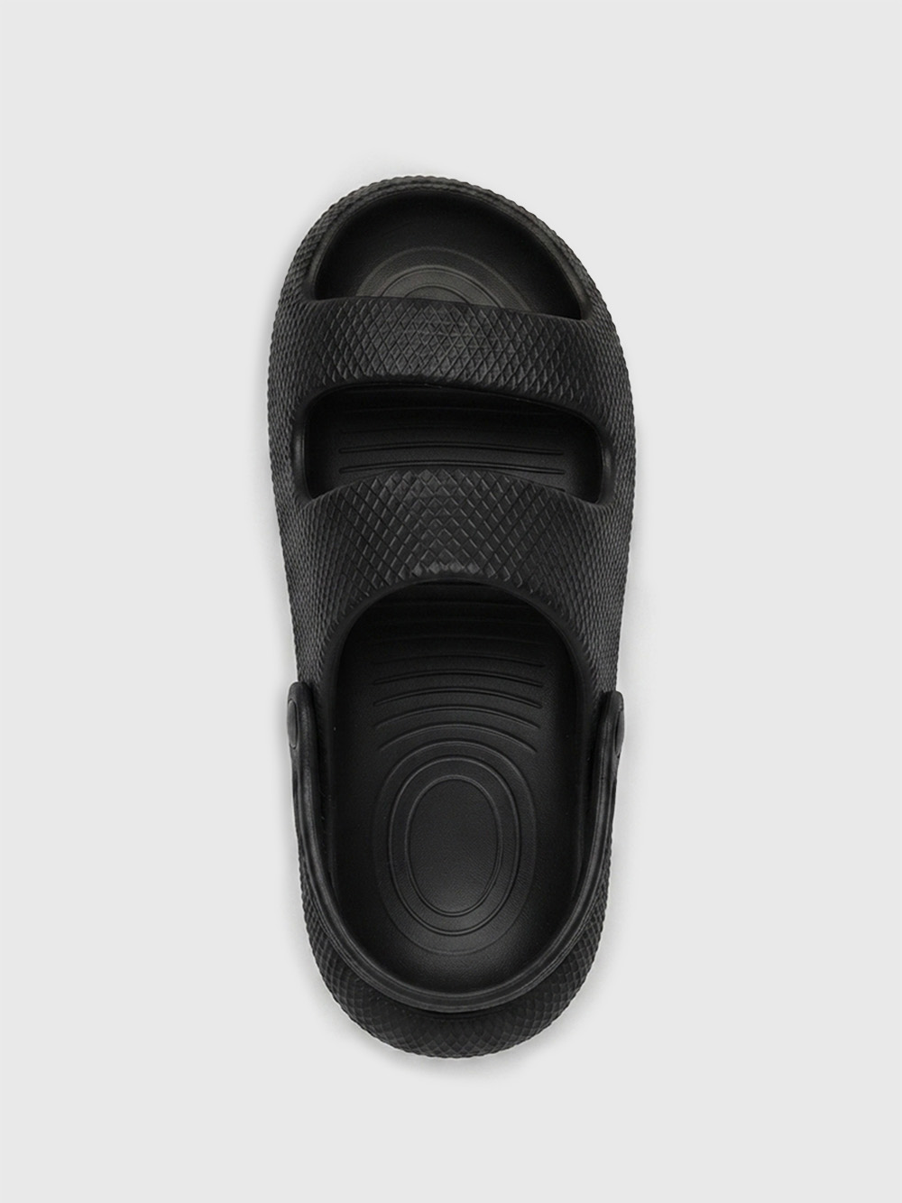 Float Non Slip Eva Casual Slippers Black - DFS301B